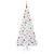 Brad de Crăciun artificial cu 300 LED Alb 180 cm PVC și Oțel GartenMobel Dekor
