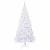 Brad de Crăciun artificial cu 300 LED Alb 240 cm PVC și Oțel GartenMobel Dekor