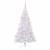Brad de Crăciun artificial cu 300 LED Alb 180 cm PVC și Oțel GartenMobel Dekor