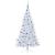Brad de Crăciun artificial cu 300 LED Alb 180 cm PVC și Oțel GartenMobel Dekor