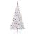 Brad de Crăciun artificial cu 300 LED Alb 180 cm PVC și Oțel GartenMobel Dekor
