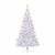 Brad de Crăciun artificial cu 300 LED Alb 210 cm PVC și Oțel GartenMobel Dekor