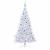 Brad de Crăciun artificial cu 300 LED Alb 210 cm PVC și Oțel GartenMobel Dekor