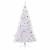 Brad de Crăciun artificial cu 300 LED Alb 240 cm PVC și Oțel GartenMobel Dekor