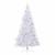 Brad de Crăciun artificial cu 300 LED Alb 240 cm PVC și Oțel GartenMobel Dekor