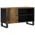 Dulap TV 80x33x46 cm, lemn masiv de mango și lemn prelucrat GartenMobel Dekor