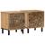 Noptiere, 2 buc., 40x33x46 cm, lemn masiv de acacia GartenMobel Dekor