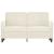Canapea cu 2 locuri, crem, 120 cm, catifea GartenMobel Dekor