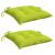 Perne de scaun, 2 buc., verde aprins, 40x40x7 cm, textil oxford GartenMobel Dekor