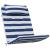 Perne scaun adirondack, 2 buc., dungi, albastru&alb, oxford GartenMobel Dekor