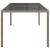 Masă de grădină pentru dining Gri 250 x 100 x 75 cm Rattan poli GartenMobel Dekor