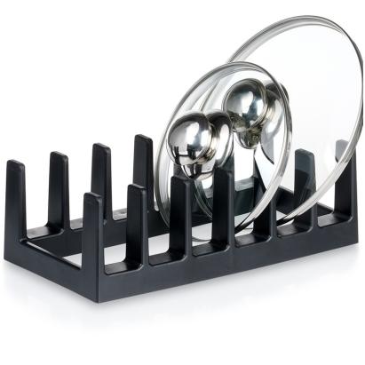 Organizatorul pentru capace și farfurii negru, 28×15×9 cm Handy KitchenServ