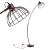 Lampa de podea Portsmouth maro ruginiu 1 x E27 max. 60W [lux.pro] HausGarden Leisure
