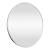 Oglinda de perete, en.casa, PXIT-0234 Ordona, 40 cm, aluminiu, argintiu sampanie, forma rotunda HausGarden Leisure