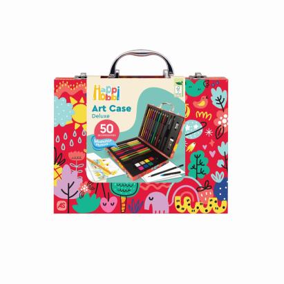 HAPPI HOBBI ART CASE SET DE DESEN DELUXE CU 50 DE ACCESORII LUMEA MEA SuperHeroes ToysZone
