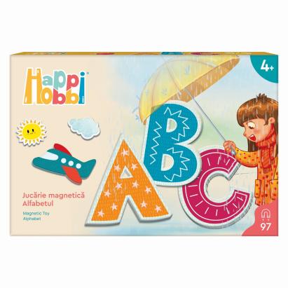 HAPPI HOBBI JUCARIE MAGNETICA ALFABETUL SuperHeroes ToysZone