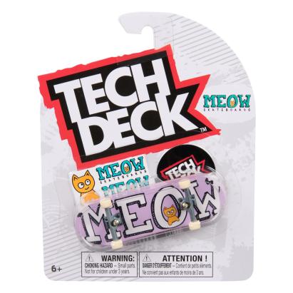 TECH DECK PACHET DE BAZA MINI PLACA DE SKATEBOARD MEOW SuperHeroes ToysZone
