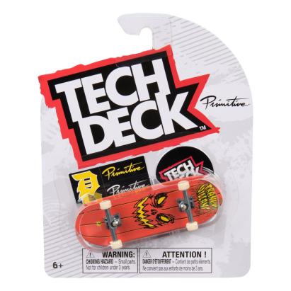 TECH DECK PACHET DE BAZA MINI PLACA DE SKATEBOARD PRIMITIVE SuperHeroes ToysZone