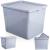 Containerul de depozitare cu capac 30 l, gri deschis Handy KitchenServ