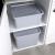 Containerul de depozitare cu capac 30 l, gri deschis Handy KitchenServ