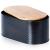 Cutia pentru pâine din metal negru cu capac din lemn 34×18,5×15,5 cm Handy KitchenServ