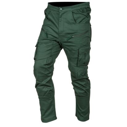 Pantaloni de lucru OUTDOOR, tip jogger, de culoare verde HardWork ToolsRange
