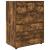 Dulapuri de depozitare 2 pcs Stejar fumuriu 80 x 48 x 105 cm GartenMobel Dekor