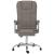 Fotoliu de birou rabatabil cu masaj, gri taupe, textil GartenMobel Dekor