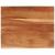 Blat birou 100x80x3,8 cm dreptunghiular lemn acacia margine vie GartenMobel Dekor