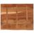Blat birou 110x80x3,8 cm dreptunghiular lemn acacia margine vie GartenMobel Dekor