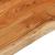 Blat masă, 90x60x2,5 cm dreptunghiular lemn acacia margine vie GartenMobel Dekor