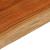 Blat masă 90x40x3,8 cm dreptunghiular lemn acacia margine vie GartenMobel Dekor