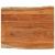 Blat masă 100x80x3,8 cm dreptunghiular lemn acacia margine vie GartenMobel Dekor