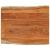 Blat masă 110x80x3,8 cm dreptunghiular lemn acacia margine vie GartenMobel Dekor
