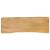 Blat masă cu margini, 140x40x3,8 cm, lemn masiv mango GartenMobel Dekor