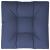 Pernă pentru paleți, bleumarin, 80x80x12 cm, textil GartenMobel Dekor