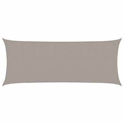 Pânză parasolar gri deschis dreptunghiular 2x4,5m HDPE 160 g/m² GartenMobel Dekor