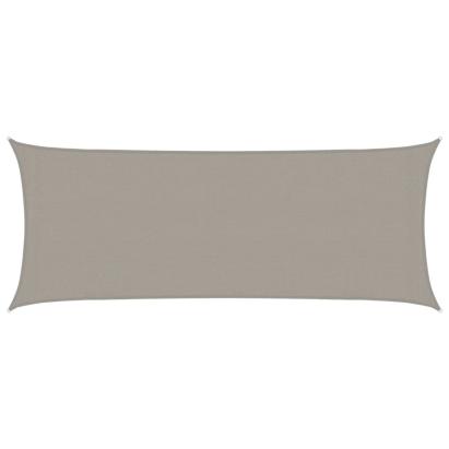 Pânză parasolar gri deschis dreptunghiular 2x5 m HDPE 160 g/m² GartenMobel Dekor