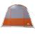 Cort auto pentru 4 persoane, gri/portocaliu, impermeabil GartenMobel Dekor