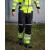 Pantaloni de lucru, reflectorizanti, negru si galben, model Hi-Vis, marimea XXL/56, NEO GartenVIP DiyLine