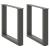 Picioare pentru măsuță de cafea în formă de U, 2 buc., antracit, 50x(42-43) cm, oțel GartenMobel Dekor