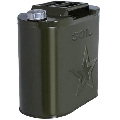 Canistra metalica 30 litri Siegbert®, verde Automobile ProTravel