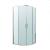 Leziter Cabină de duș curbată Soul 80x80 cm fără cădiță Mobalis Homvera