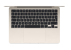 MacBook Air 13.6" Retina/Apple M4 (CPU 10-core, GPU 8-core, Neural Engine 16-core)/16GB/256GB - Starlight - INT KB (2025) 30W USB‑C NewTechnology Media