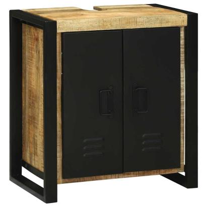 Dulap de chiuvetă Maro 55 x 35 x 60 cm Lemn masiv de mango GartenMobel Dekor