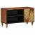 Cabinet TV cu raft Maro 80 x 31.5 x 46 cm Lemn masiv de mango GartenMobel Dekor