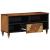 Cabinet TV cu raft Maro 100 x 33.5 x 46 cm Lemn masiv de mango GartenMobel Dekor