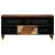 Cabinet TV cu raft Maro 100 x 33.5 x 46 cm Lemn masiv de mango GartenMobel Dekor