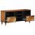 Cabinet TV cu raft Maro 100 x 33.5 x 46 cm Lemn masiv de mango GartenMobel Dekor