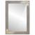 Oglindă pentru baie cu oglindă Gri și Argintiu 50 x 70 x 3 cm GartenMobel Dekor